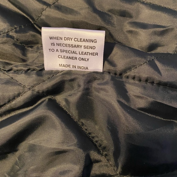 VINTAGE MOTORCYCLE Biker JACKET quality leather no size tag but is size XS-small - Picture 7 of 12